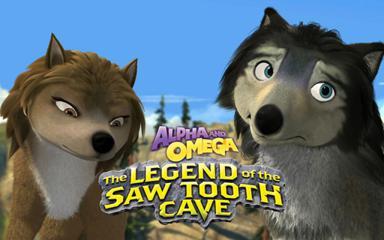 آلفا و امگا 4: افسانه غار دندان اره‌ای