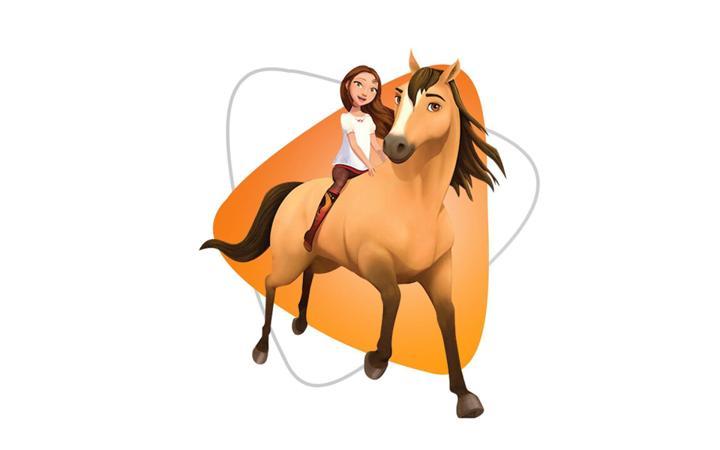اسپریت سوارکار اسب آزاد
